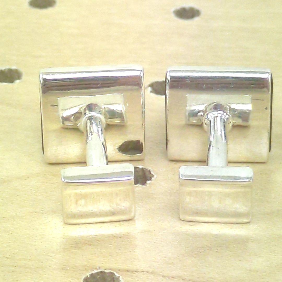 ティファニー NY 1837 カフリンクス ブラック シルバーカラー