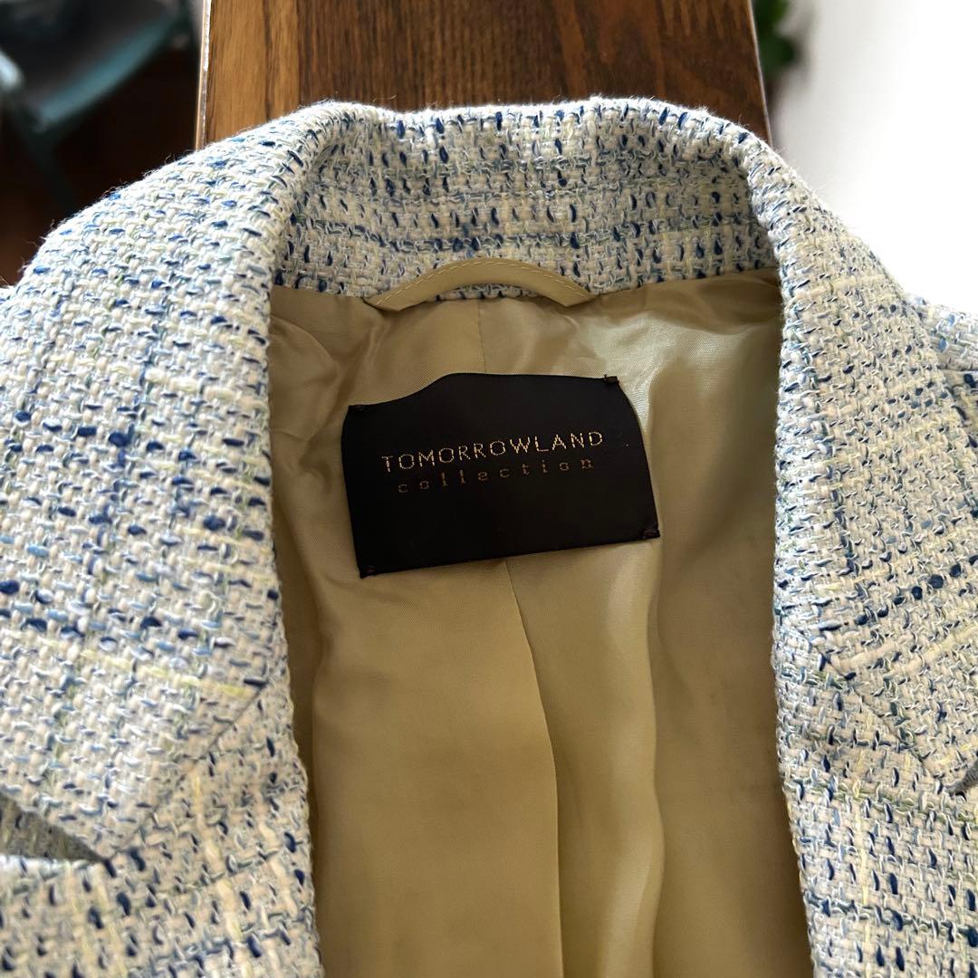 トゥモローランドTOMORROWLANDファンシーテープダブルブレストジャケット