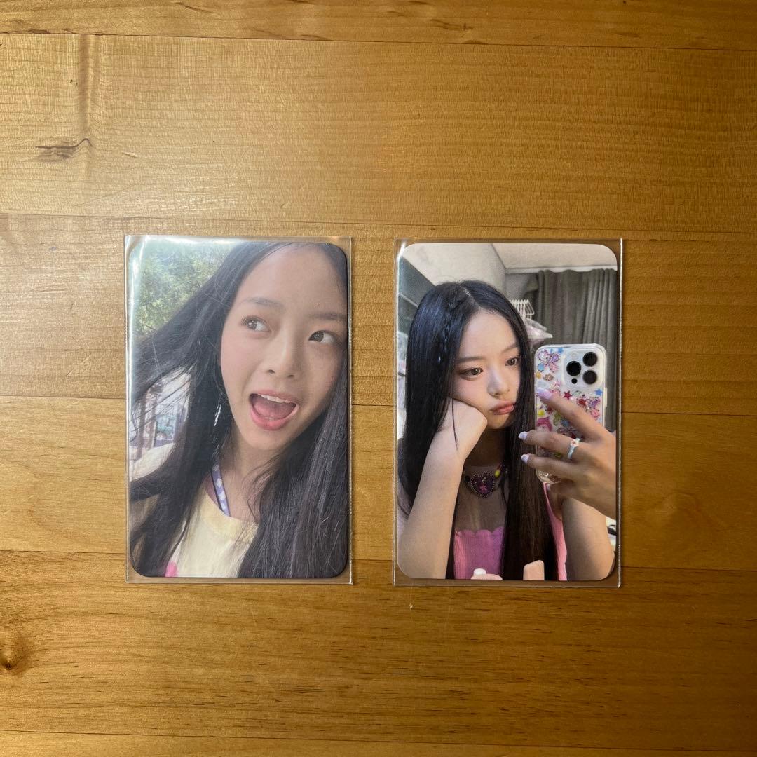 newjeans ハニ sixshop 特典トレカ