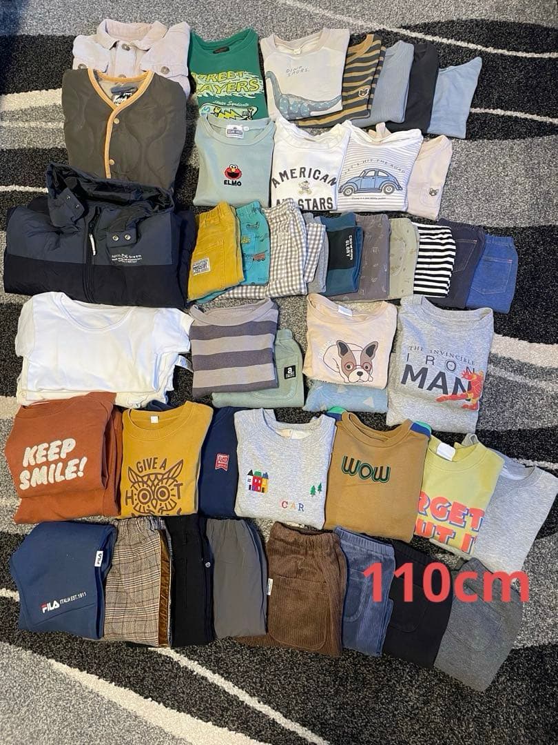 キッズ服　春夏・秋冬セット売り110cm 男の子