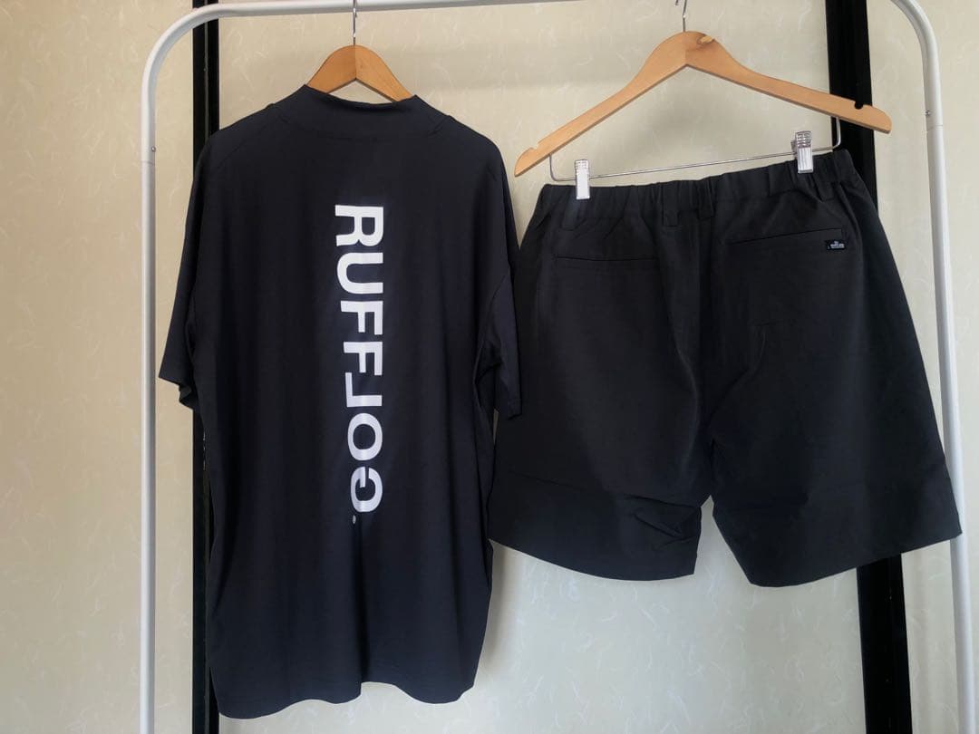 RUFFLOG モック　シャツと　ハーフパンツ　セットアップ　サイズM
