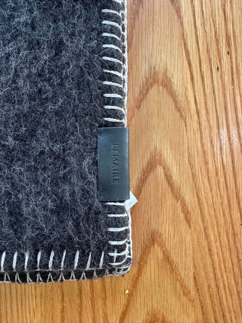 小物 lemaire cocote scarf Seal brown