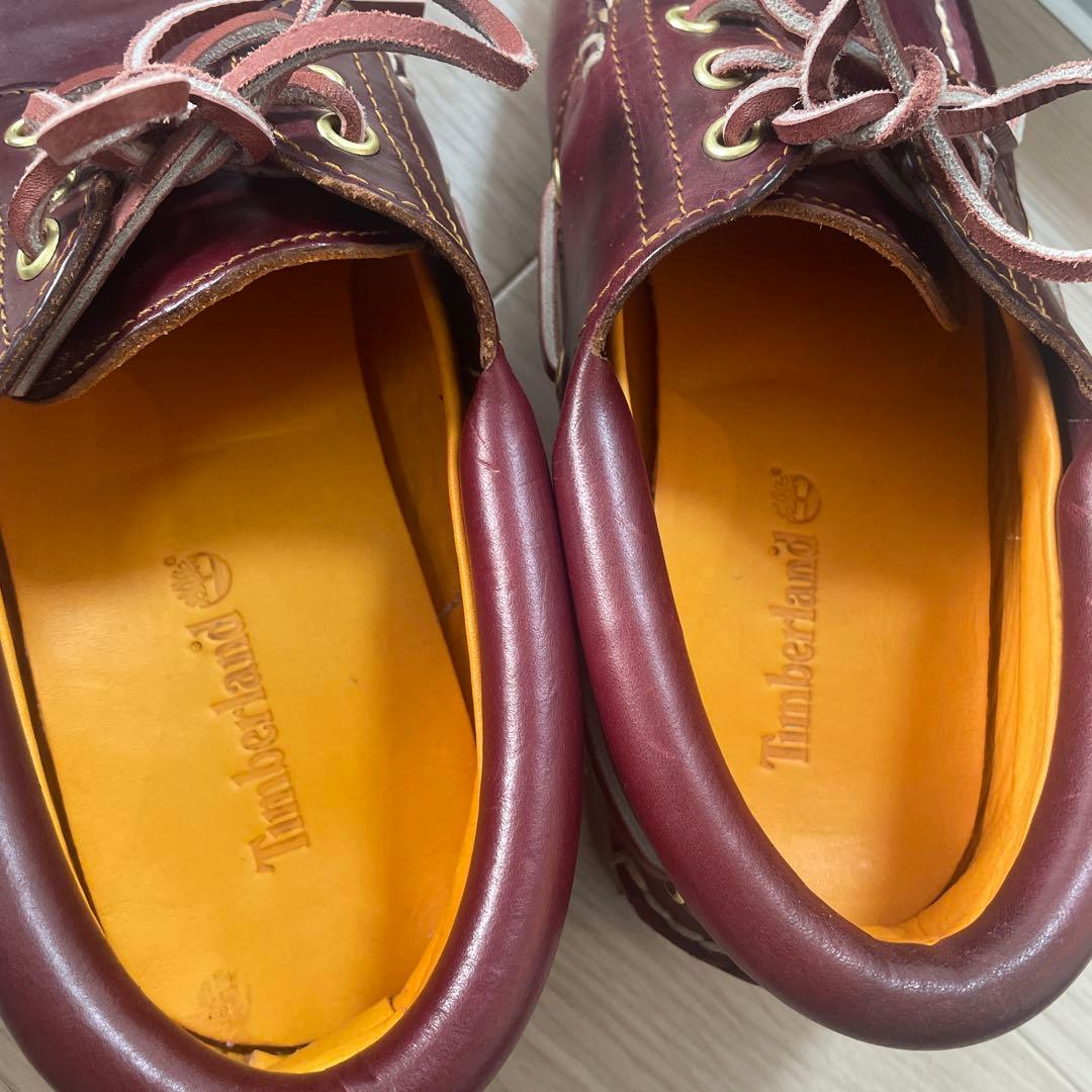 Timberland ティンバーランド 3eyバーガンディ26.5cm