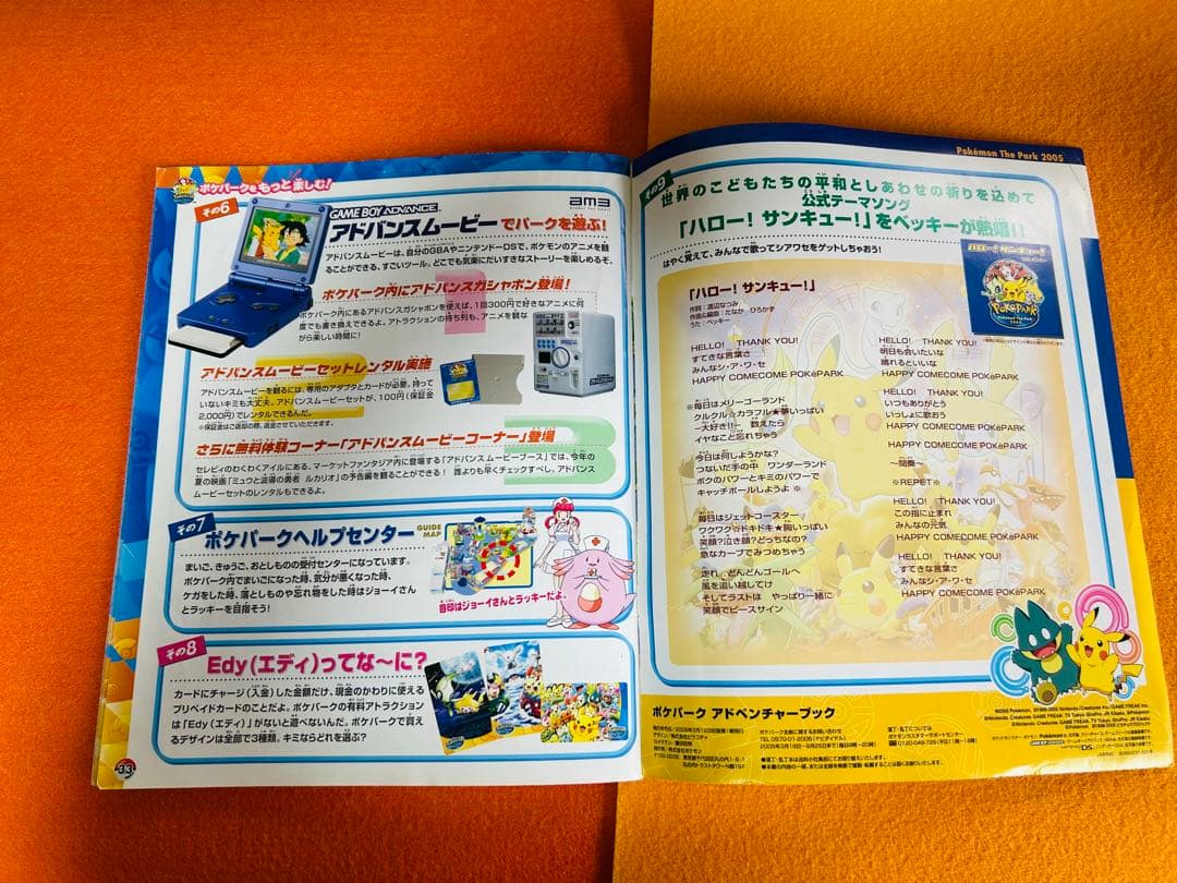 ポケモン Pokémon The Park アドベンチャーブック＋ハンカチタオル