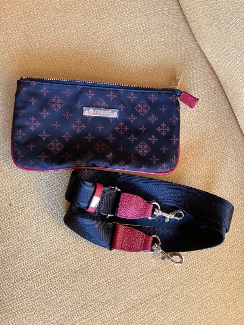 新品未使用 russet ラシット 2way トート モノグラム ショルダー