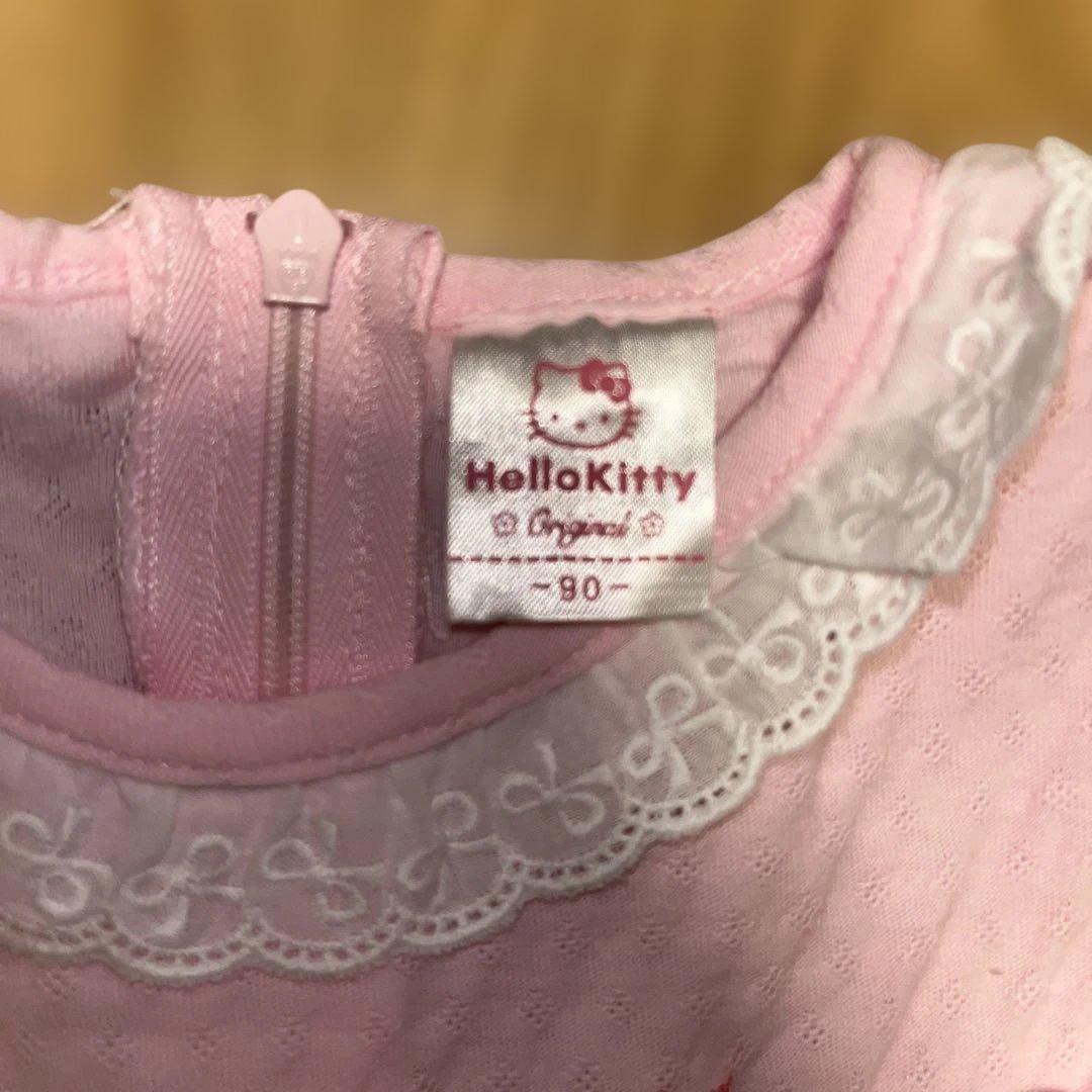 激レア❤️Hello Kitty ピンク フリルセット サイズ90