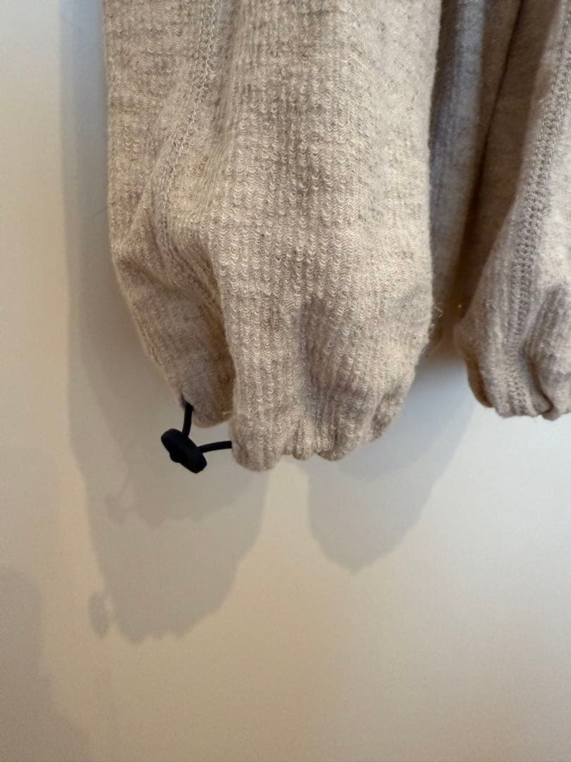 トゥデイフル　つなぎ　ベージュ