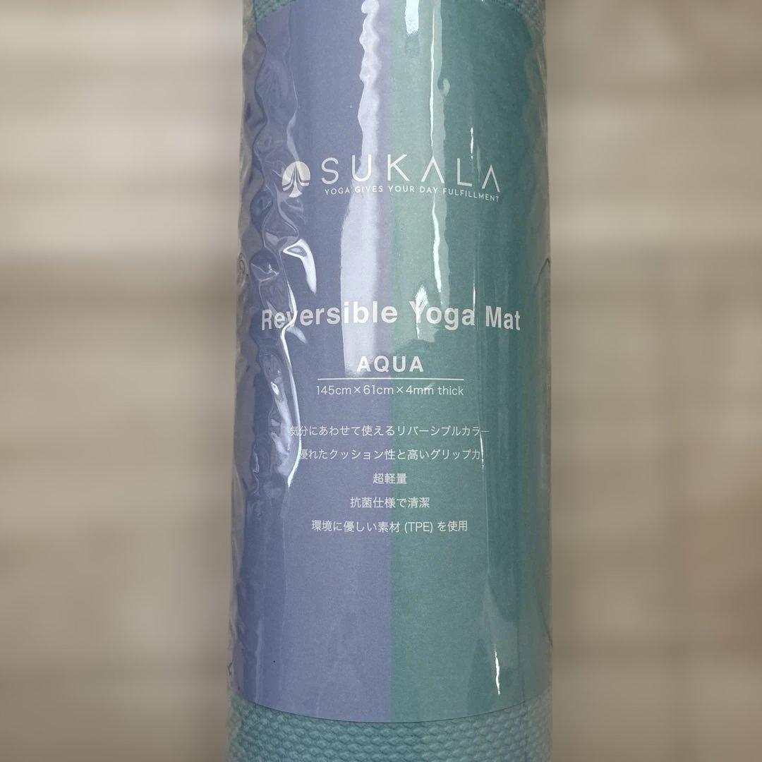 【未使用】3点セット　SUKALA リバーシブルヨガマット＋マットケース＋ラグ