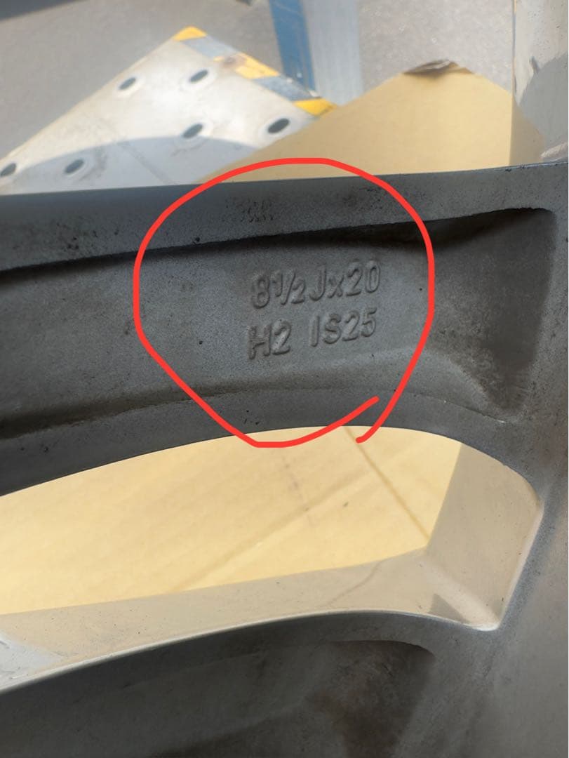  20インチ ホイール Vスポーク スタイリング628