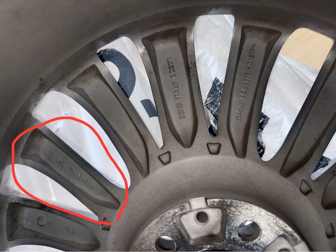  20インチ ホイール Vスポーク スタイリング628