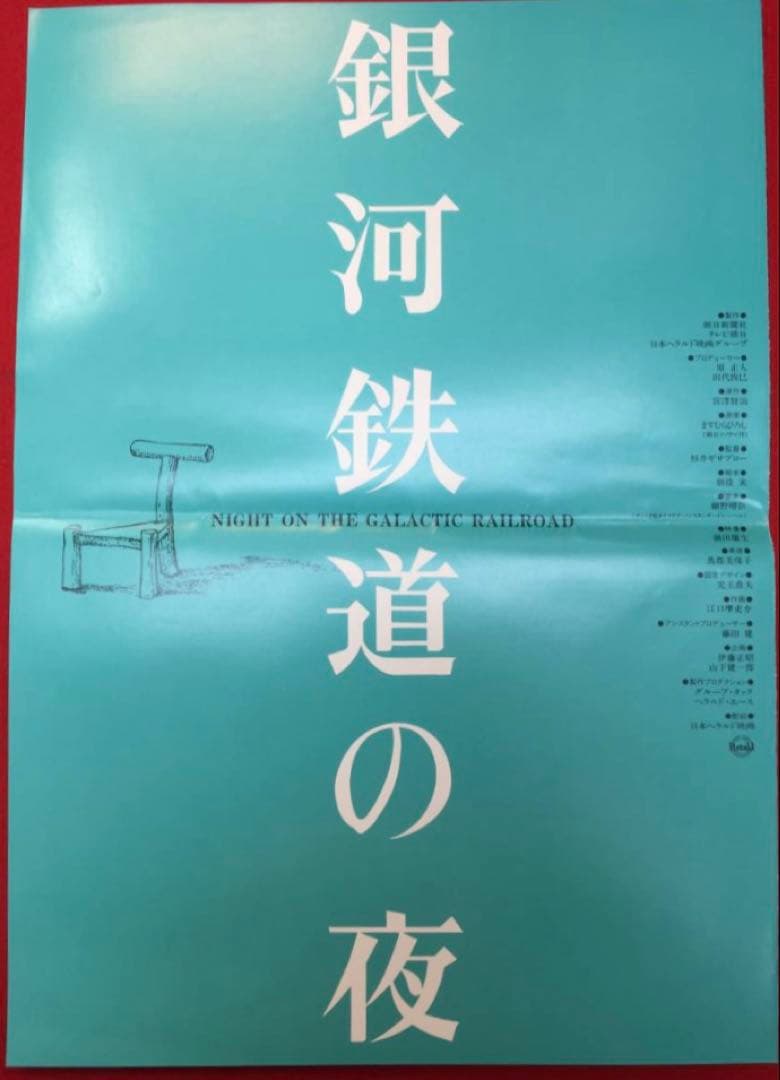 銀河鉄道の夜　ますむらひろし　1985年　杉井ギサブロー　オリジナル　細野晴臣