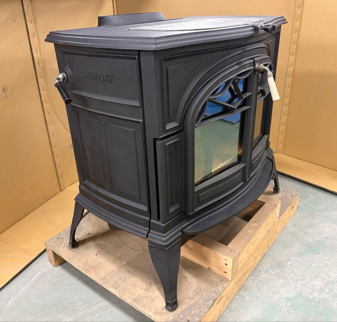 最終値下げ 薪ストーブ　ディファイアント1945　黒　中古品　メンテナンス済
