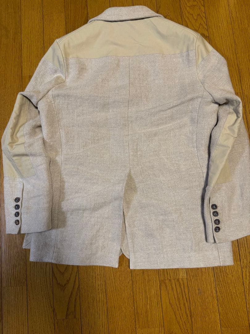 Me noアイリッシュリネン ジャケット 48 ファームパンツ 34