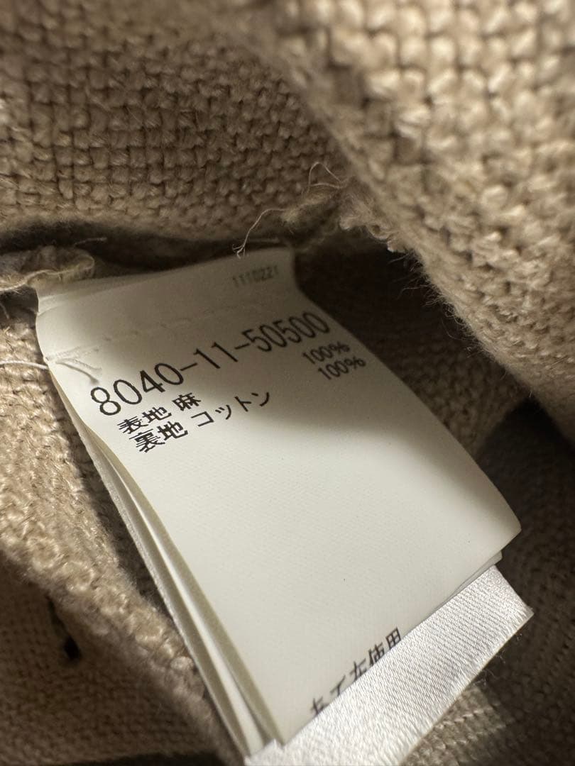 Me noアイリッシュリネン ジャケット 48 ファームパンツ 34