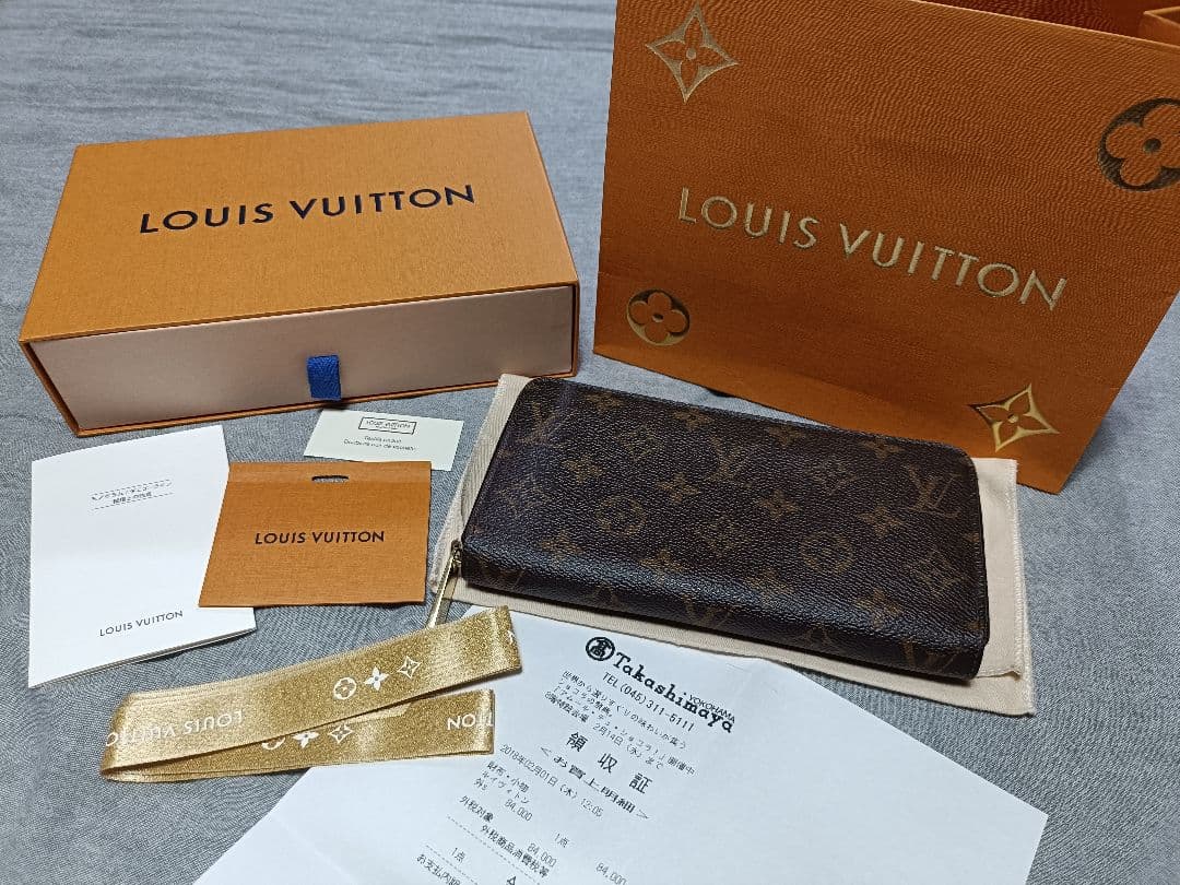 mos0718様【高島屋 横浜店】ルイヴィトン ジッピーウォレット モノグラム