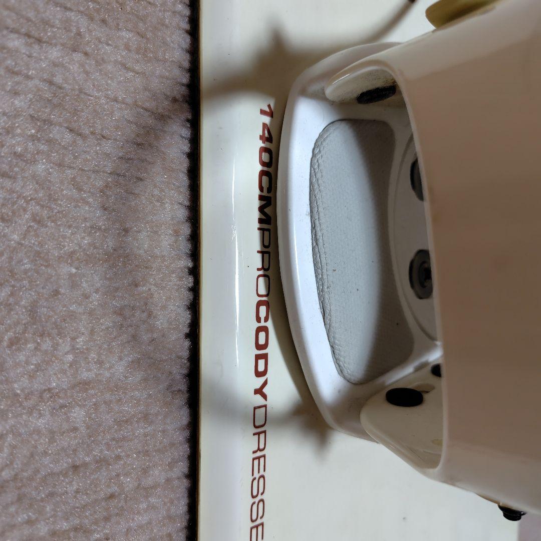 140cm スノーボード　板　ビンディング　セット　レディース　おまけカバーつき