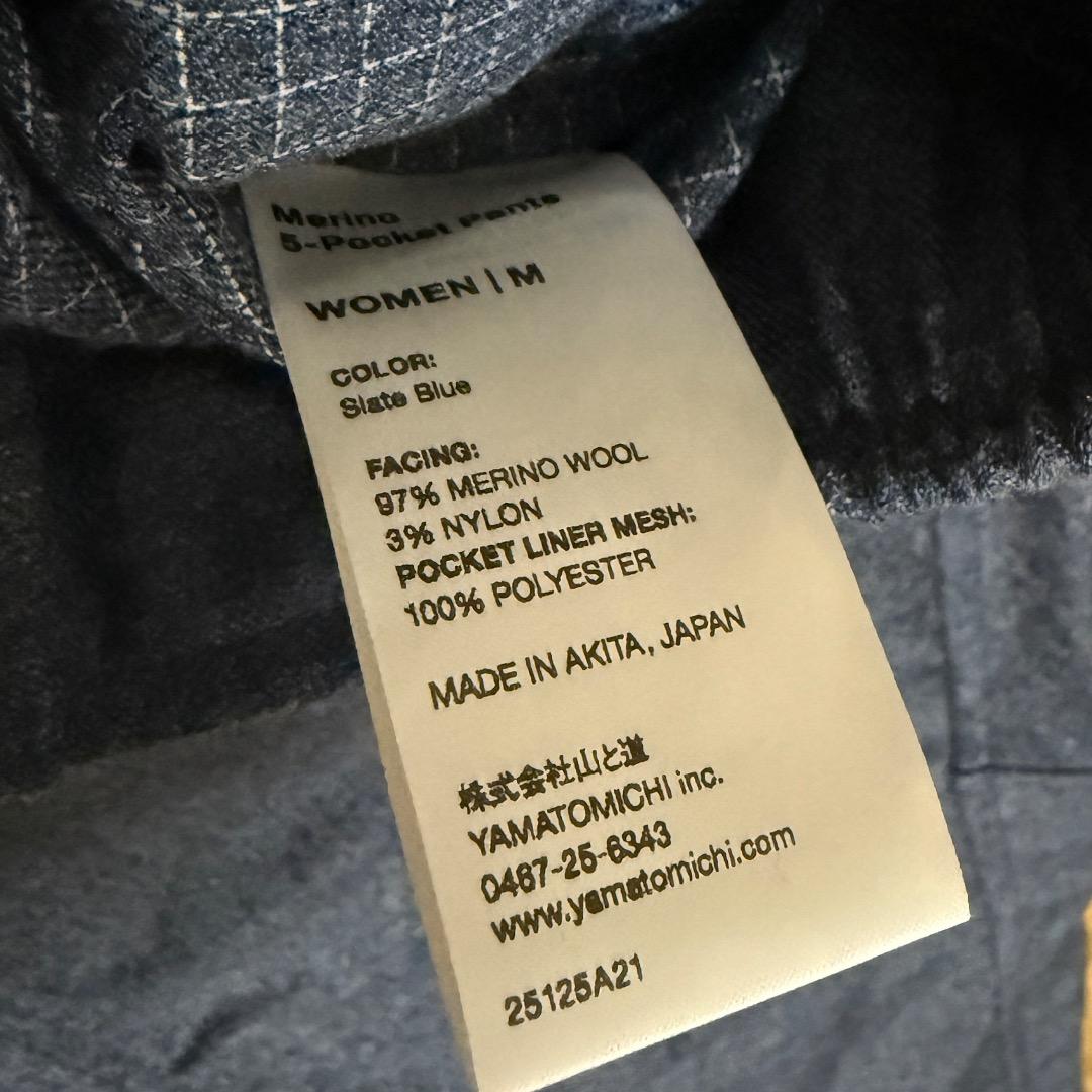 ⭐︎未使用品⭐︎ 山と道　Merino 5-Pocket Pants　Women M