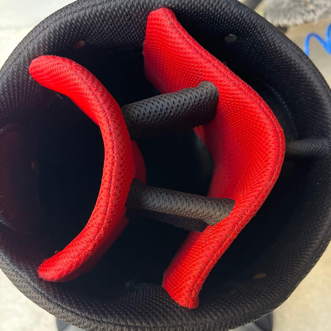 TaylorMade キャディバッグ 黒/赤