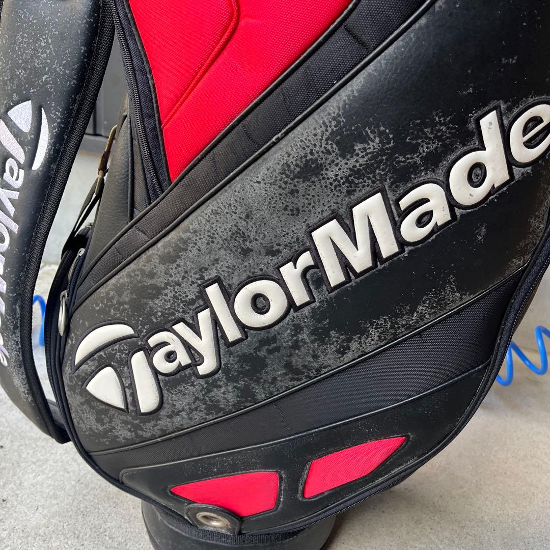 TaylorMade キャディバッグ 黒/赤