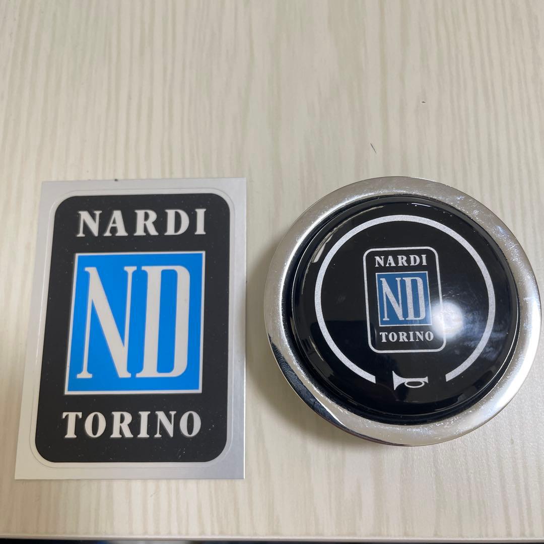 NARDI ステアリングホイール 3スポーク ブラック/レッド