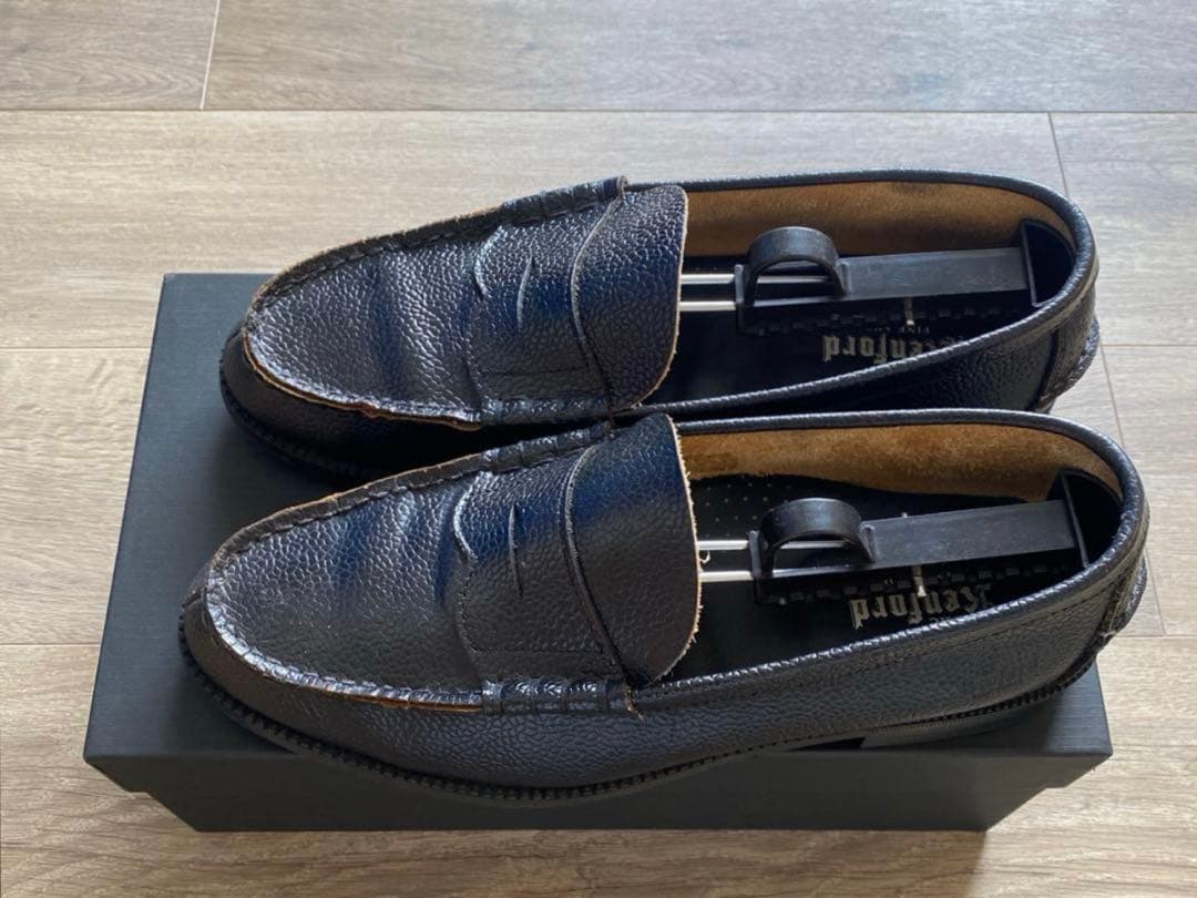 ケンフォードファインシューズ ローファー クロコダイル柄 26.5cm