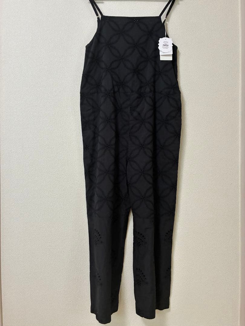 ★新品★2025夏 現行品 グリーンレーベルリラクシング　レースオールインワン