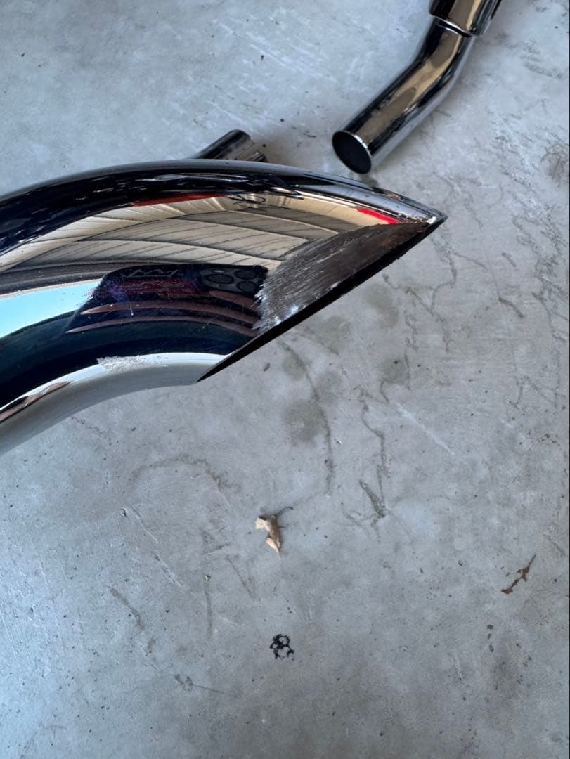 HarleyーDavidson HD 純正optionターンアウトマフラーセット