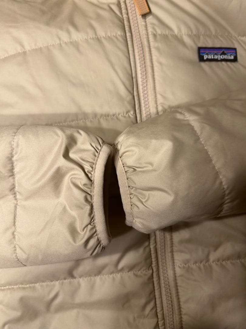 Patagonia 中綿フリースリバーシブルジャケット M ベージュ