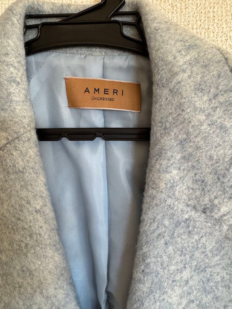 連休価格【ameri】UNDRESSED BACK FLARE COAT