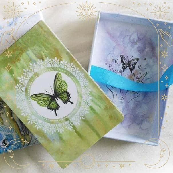 【正規品オラクルカード】美しく独創的な世界観✨美麗アートが導く魂から魂へのデッキ