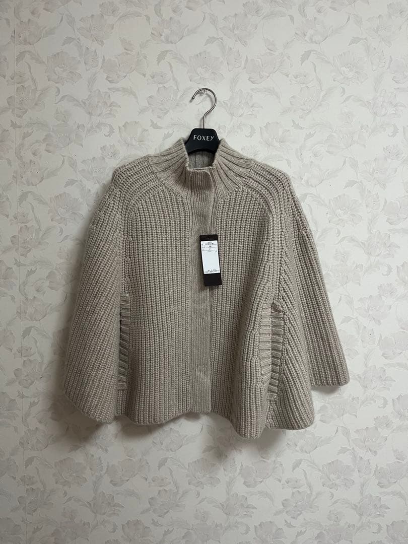 ジャケット・アウター CN Foxey Knit Cape