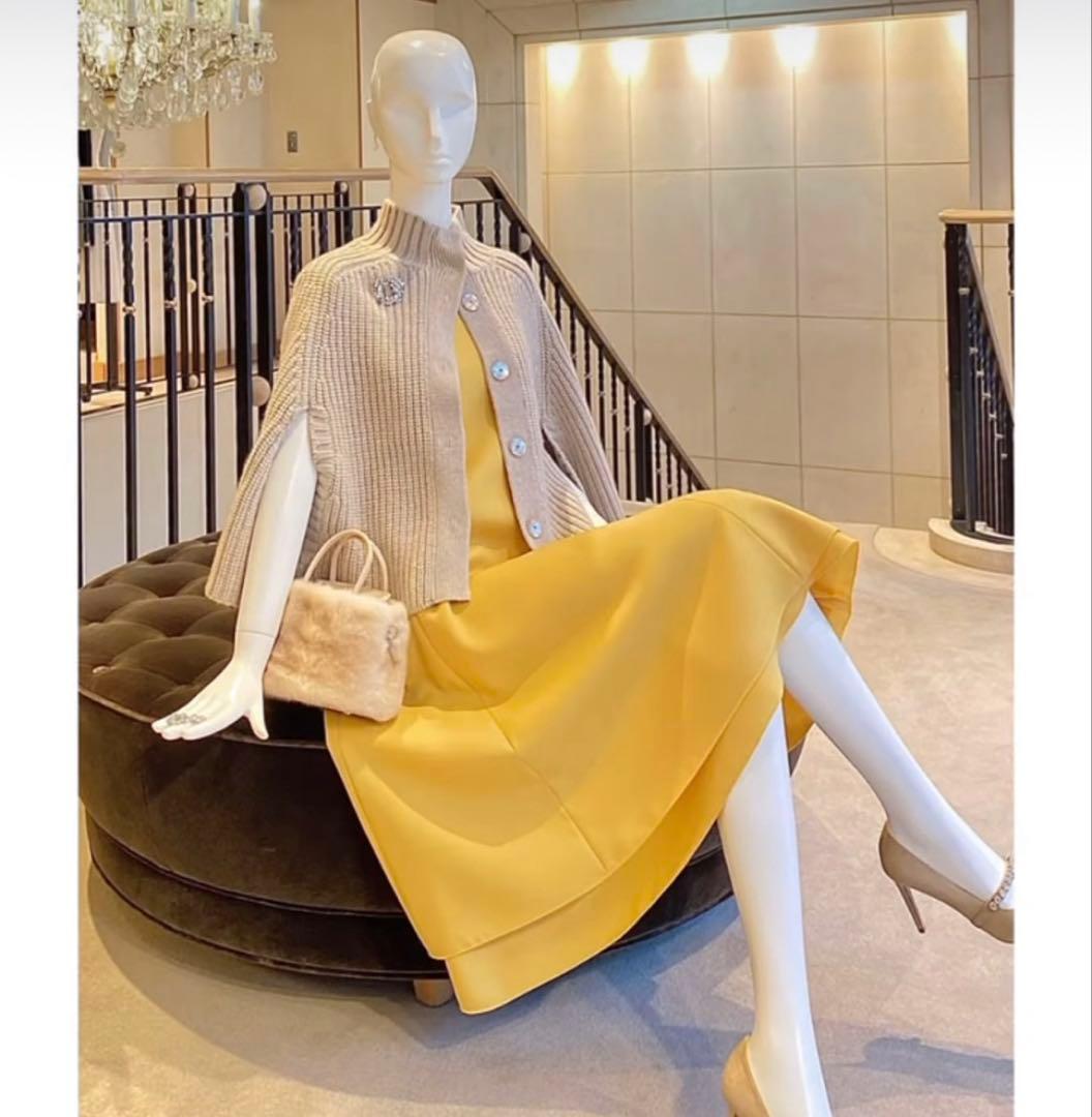 ジャケット・アウター CN Foxey Knit Cape