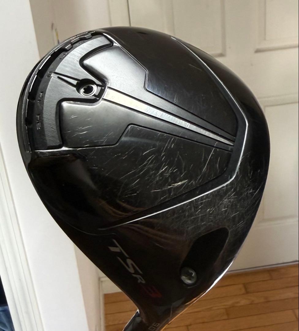 【美品】TSR3 ドライバー9.0シャフトホワイトテンセイ＋おまけシャフト一本