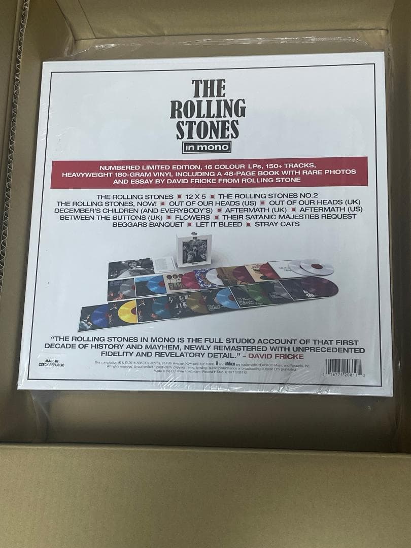 The Rolling Stones In Mono - 限定盤LP 16枚