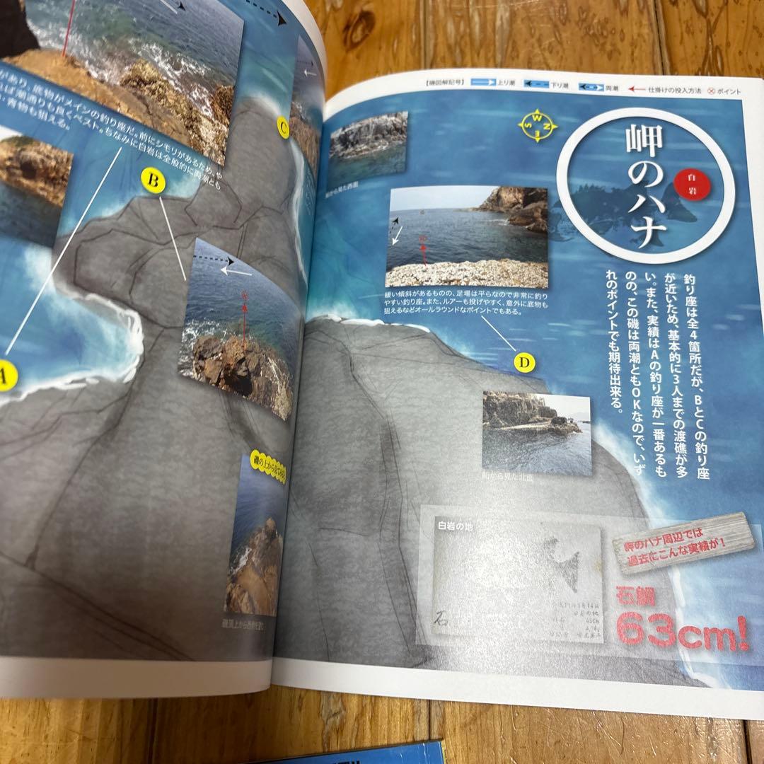 四国西南の磯釣り　鵜来島　沖の島　２冊
