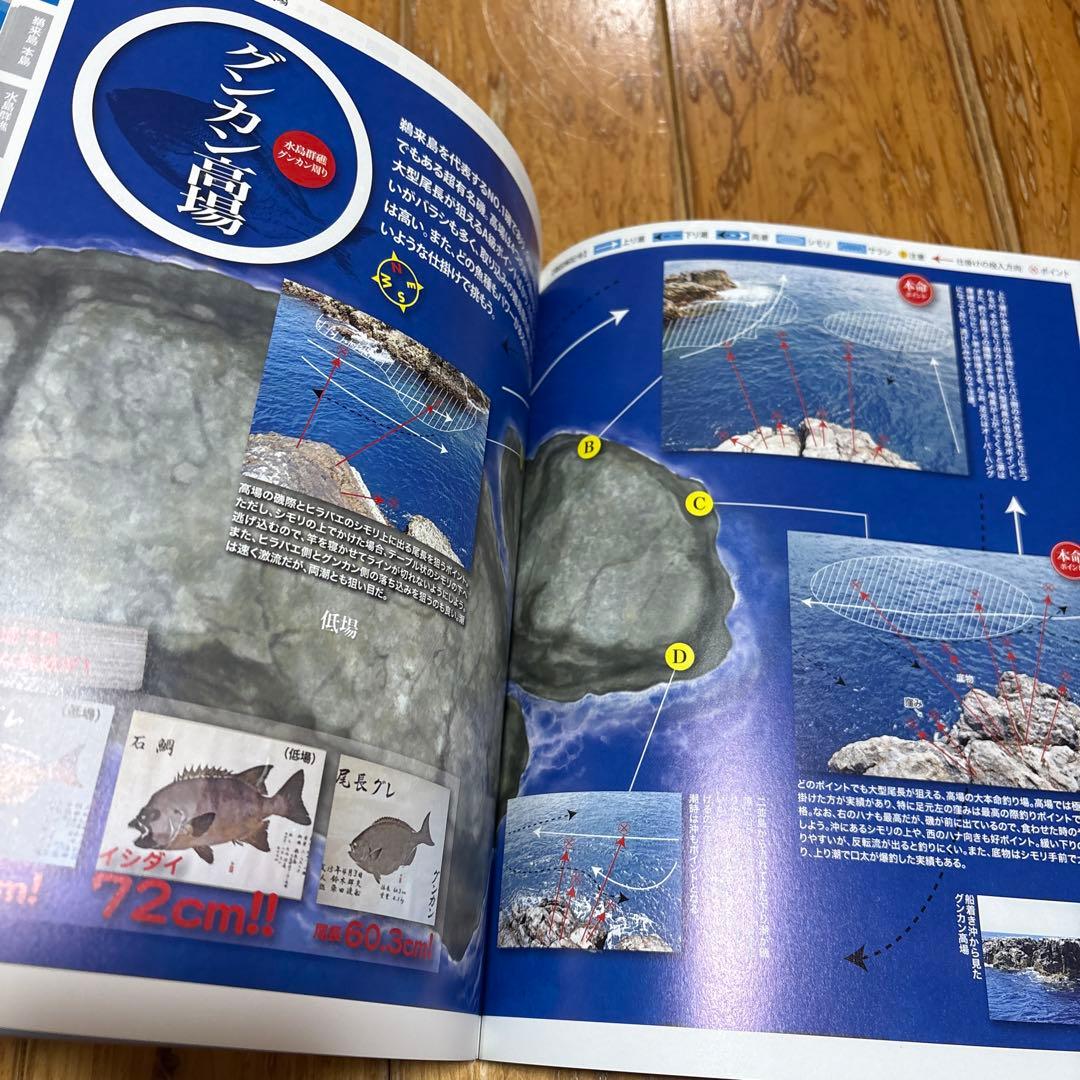 四国西南の磯釣り　鵜来島　沖の島　２冊