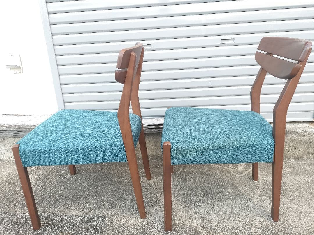 ニトリ NITORI アルナス ダイニングチェア グリーン 2脚セット