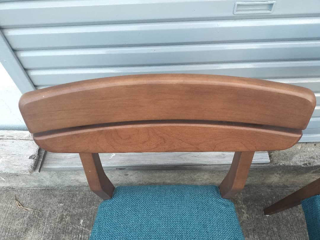 ニトリ NITORI アルナス ダイニングチェア グリーン 2脚セット