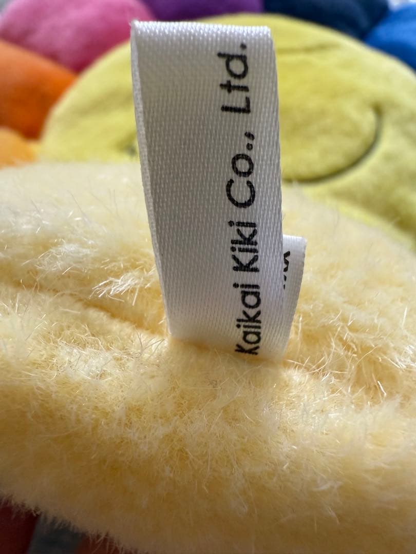 お花クッション　フラワークッション Kaikai Kiki 60センチ　村上隆