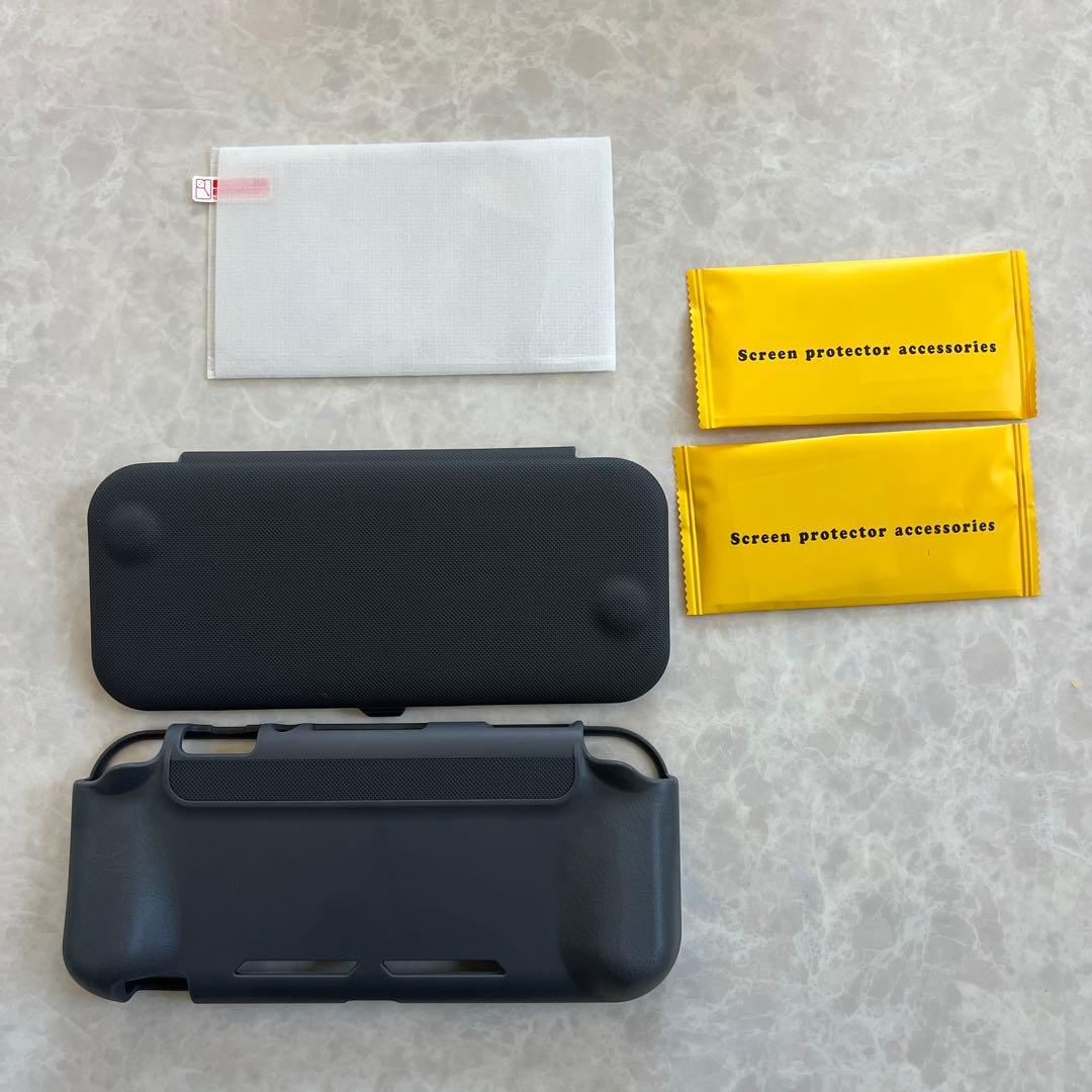 Nintendo Switch Lite グレー★ソフトカバー・保護シートおまけ