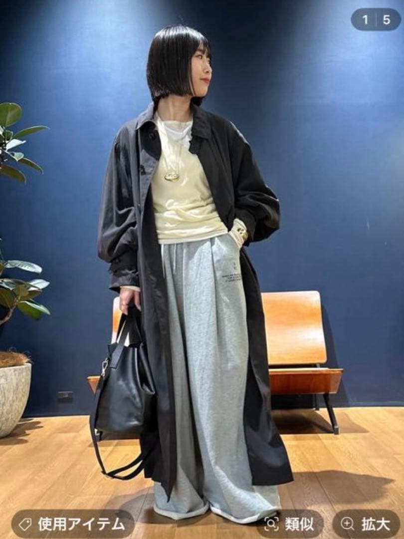 値下げ⭐︎美品curensologyカレンソロジー ♢ ピーチトレンチコート36