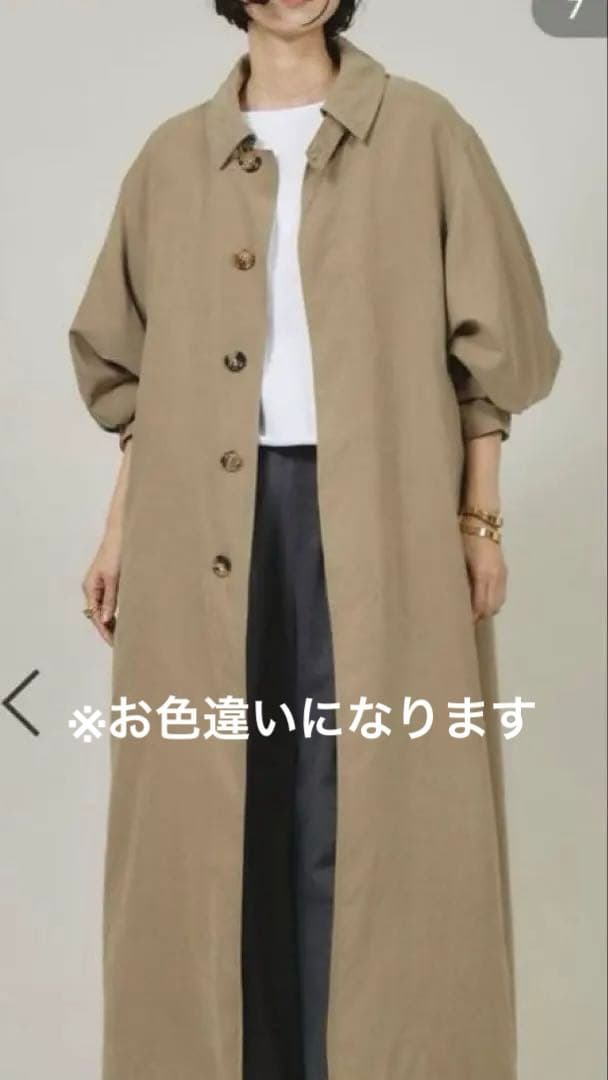 値下げ⭐︎美品curensologyカレンソロジー ♢ ピーチトレンチコート36