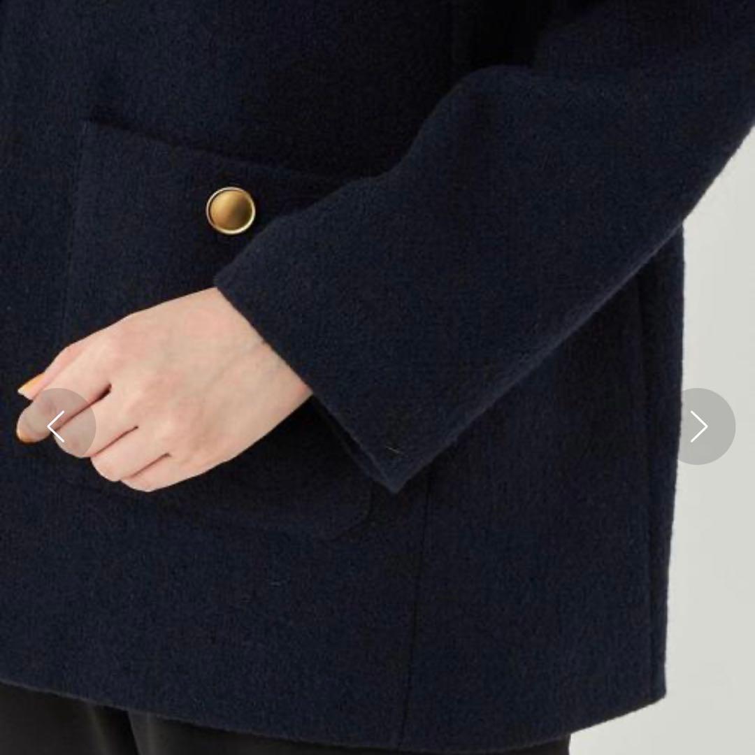 美品✨green label relaxing ツイードノーカラージャケットS