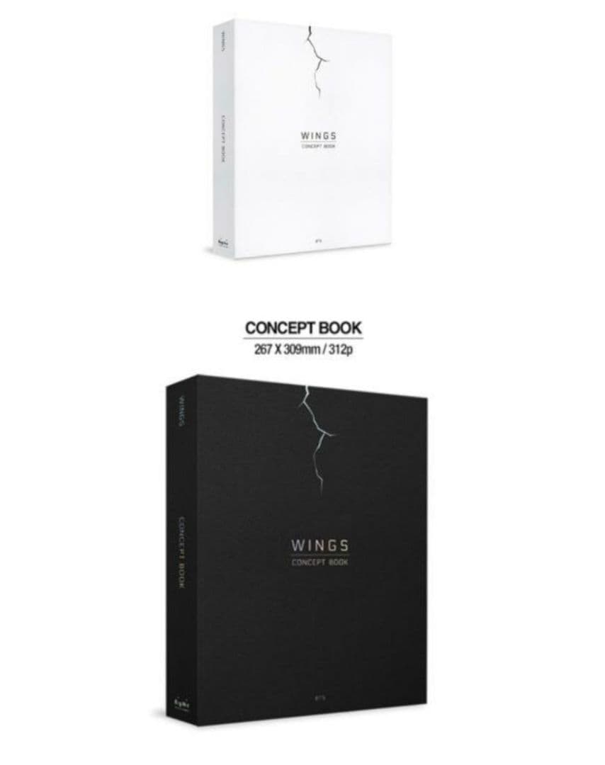 BTS 防弾少年団 WINGS CONCEPT BOOK 未開封