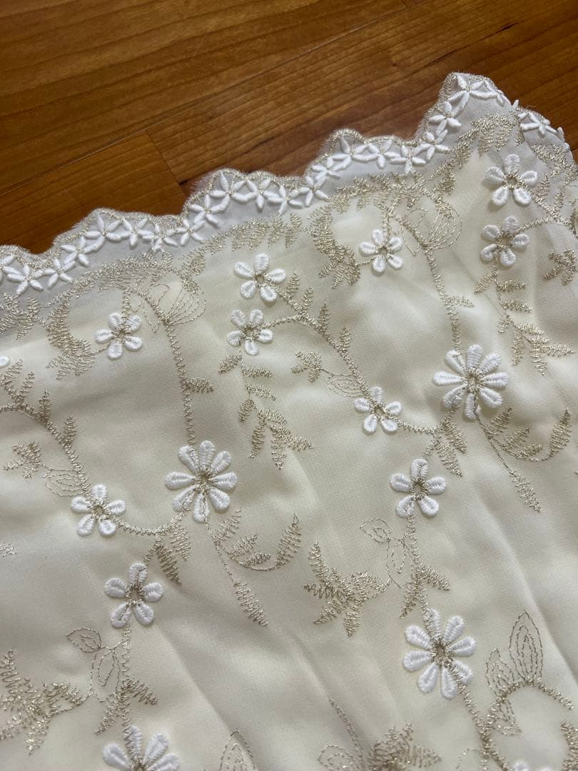 新品　mystic シャイニーフラワーサロペット