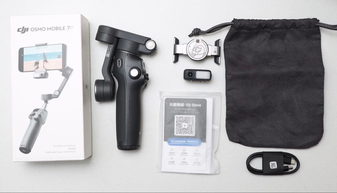 【くぼっち】DJI Osmo Mobile 7p 3軸ジンバル