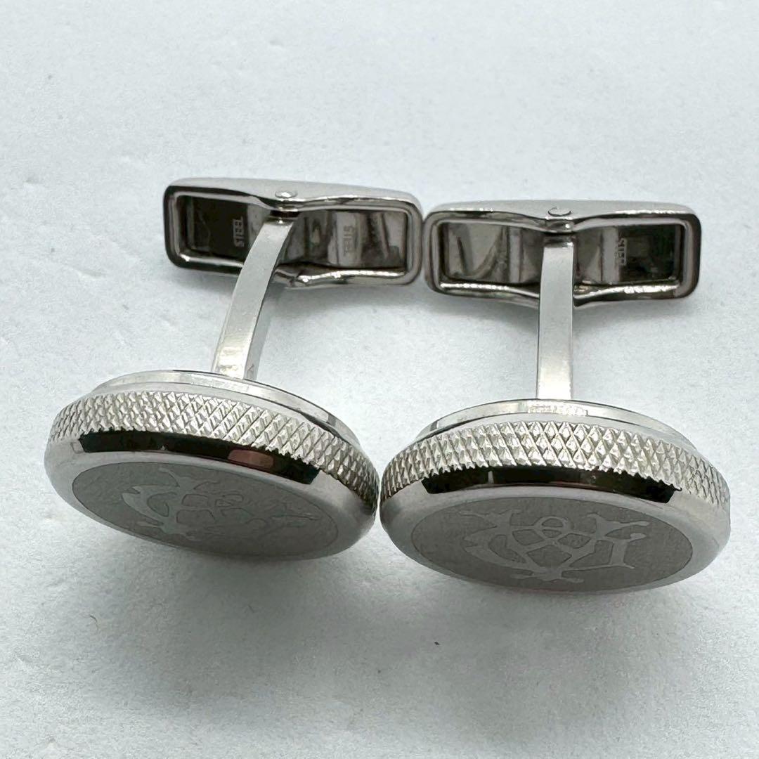 美品 アルフレッドダンヒル カフリンクス カフス シェル 2way 4個セット