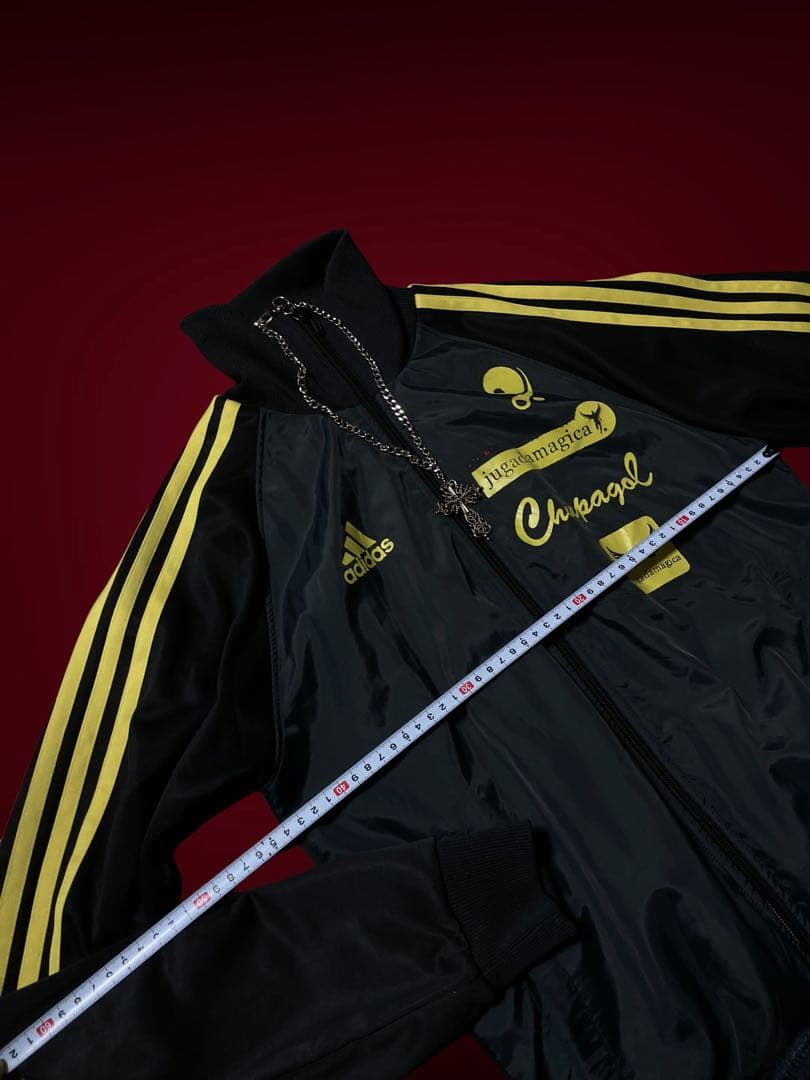 レアadidas平成ギャルy2kパンク古着屋フェアリーグランジトラックゴールド姫