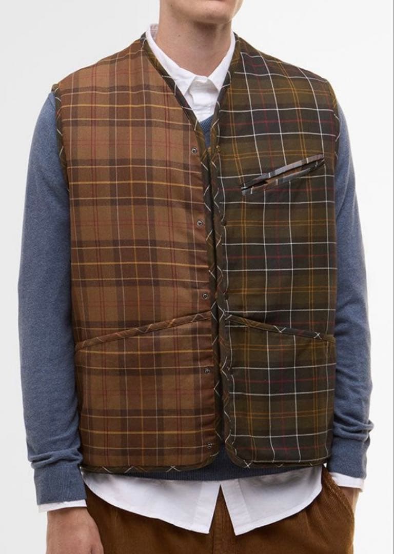 Barbour Paul Smith コラボ ベスト 36サイズ