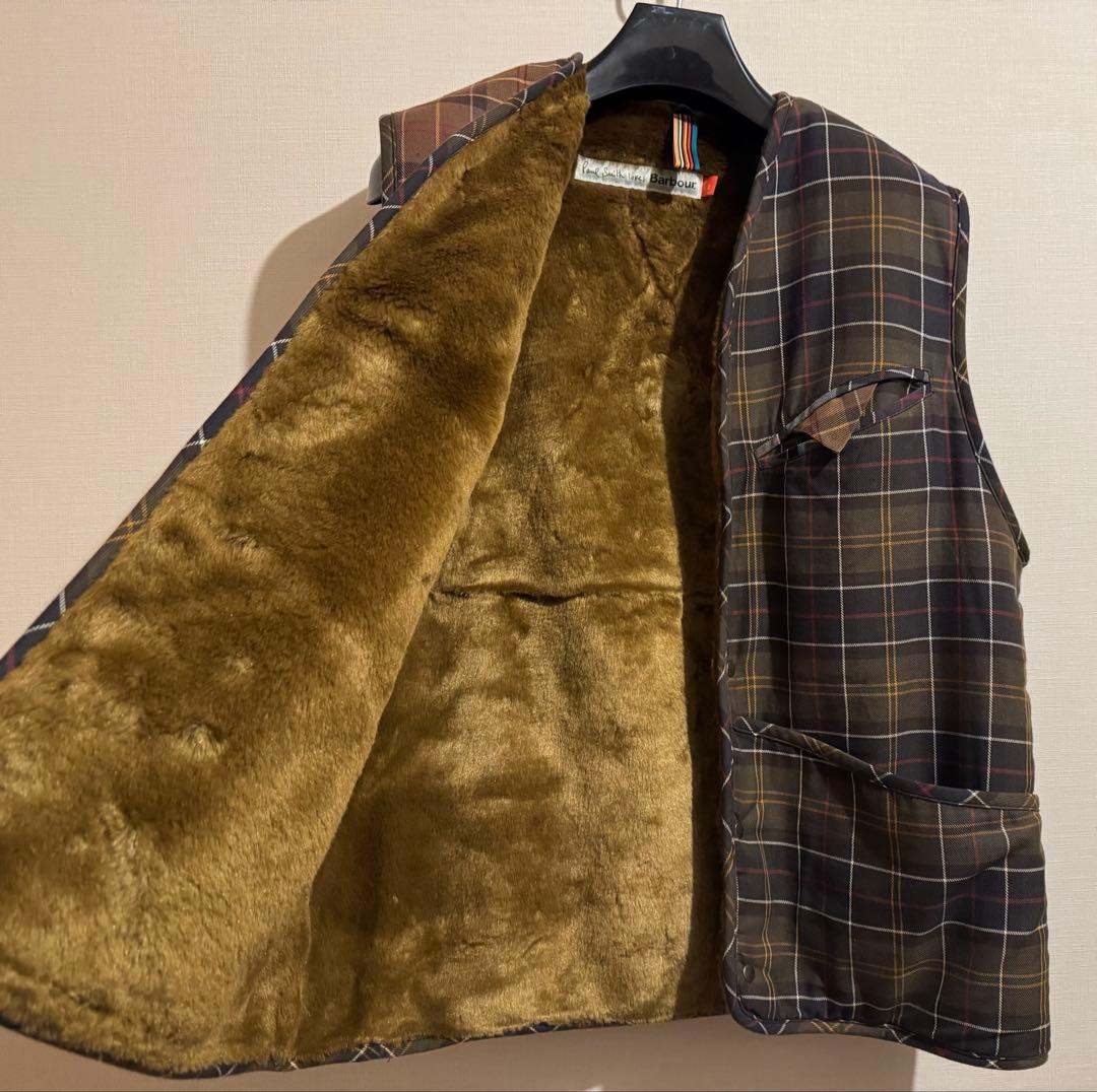 Barbour Paul Smith コラボ ベスト 36サイズ